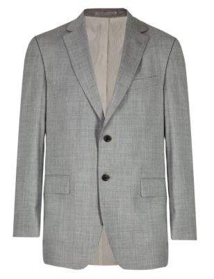 Pure Wool Lightweight 2 Button Jacket Image 2 of 7