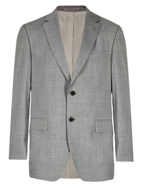 Pure Wool Lightweight 2 Button Jacket Image 2 of 7
