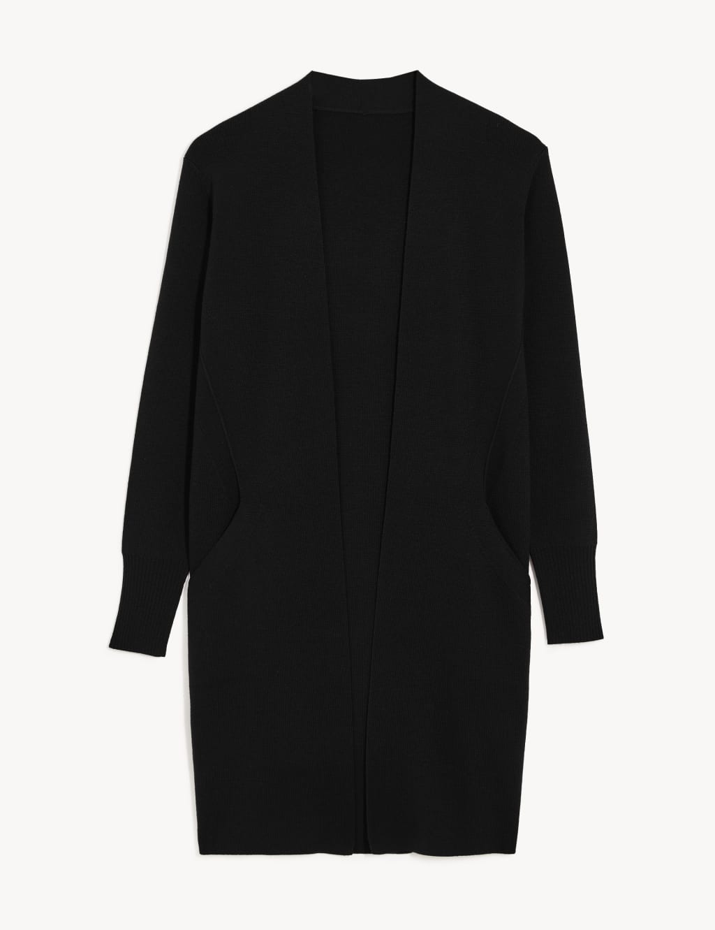 Pure Wool Longline Cardigan JAEGER M&S