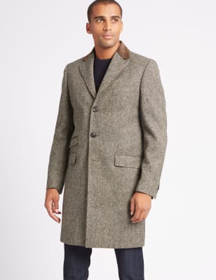 Marks and spencer hot sale mens pea coat