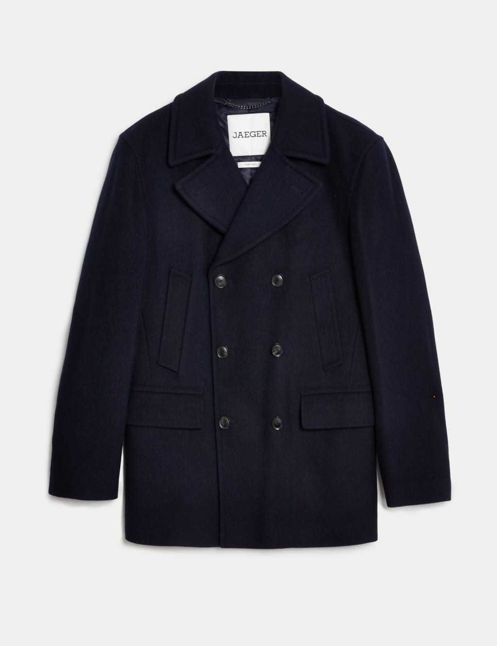 Jaeger pea coat navy discount