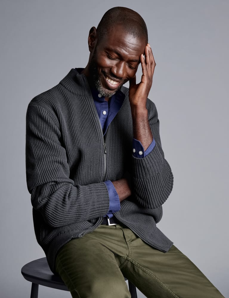 Mens cardigans at m&s sale