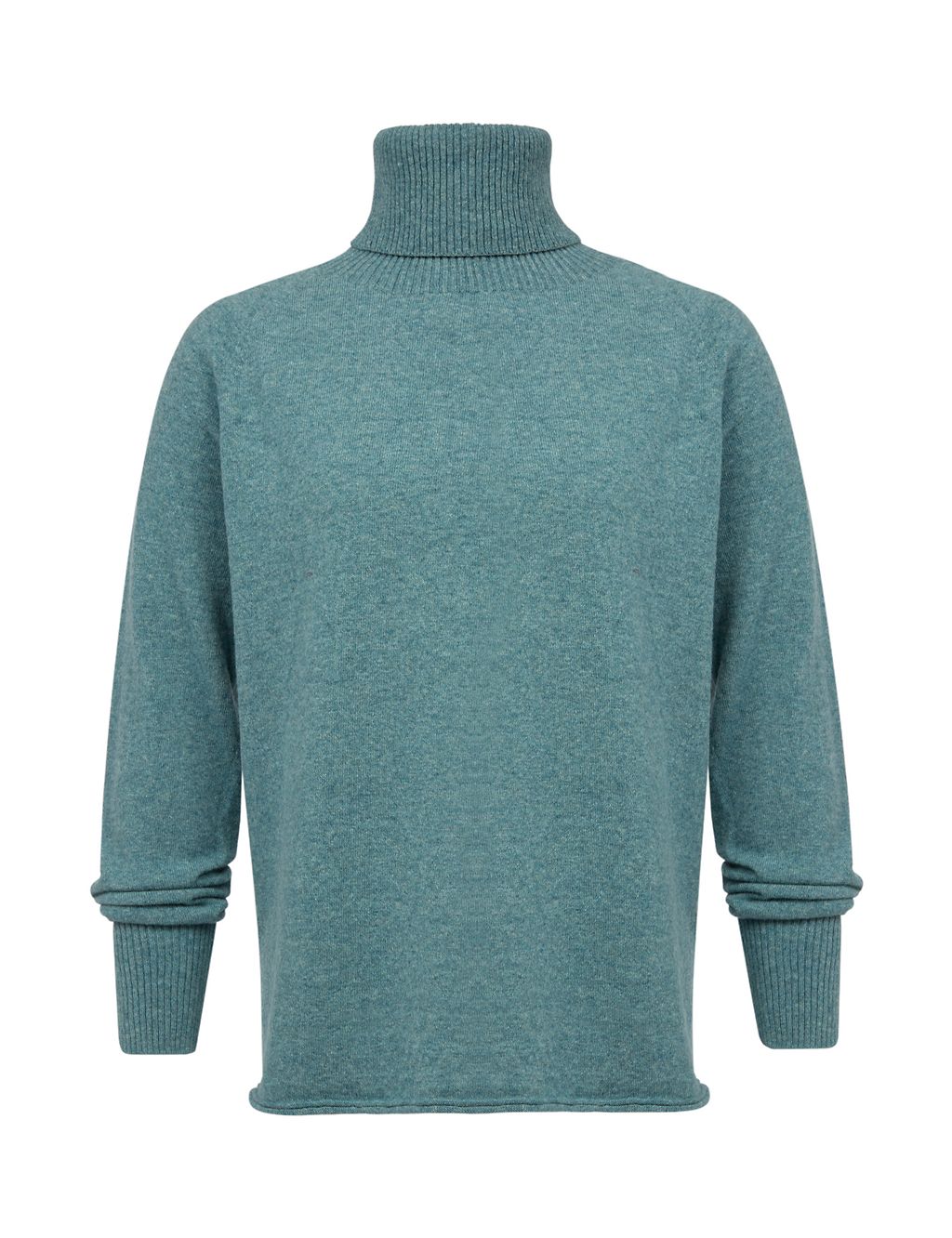 Pure Wool Roll Neck Jumper 1 of 6