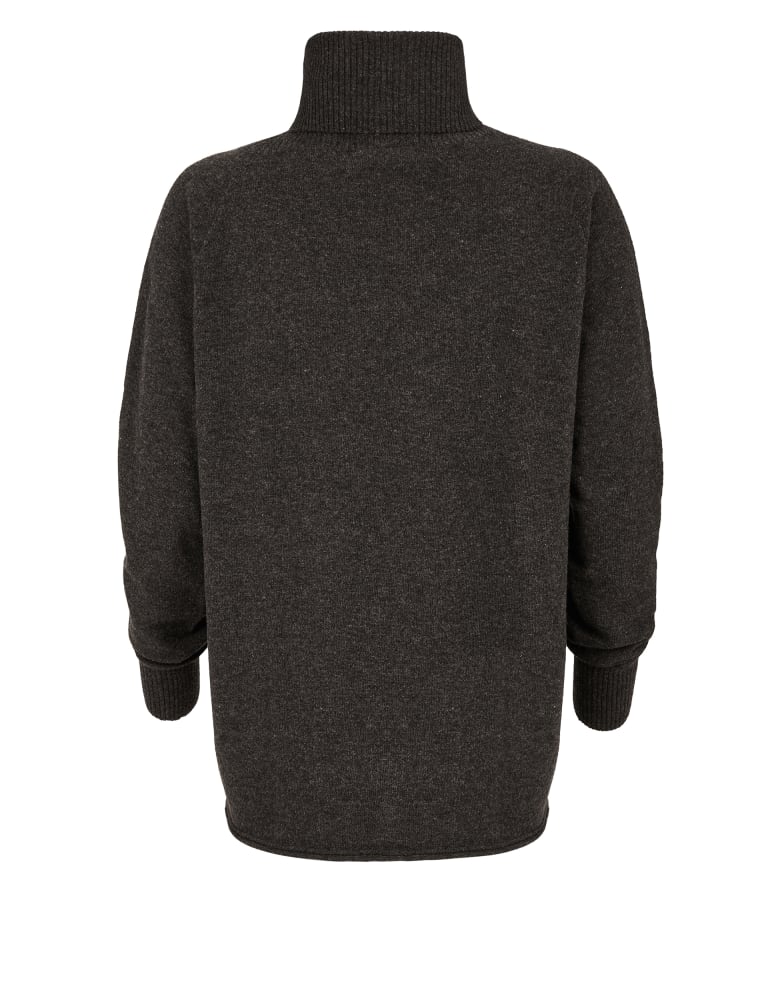 Basic Style Round Neck Wool Jumper main image 1