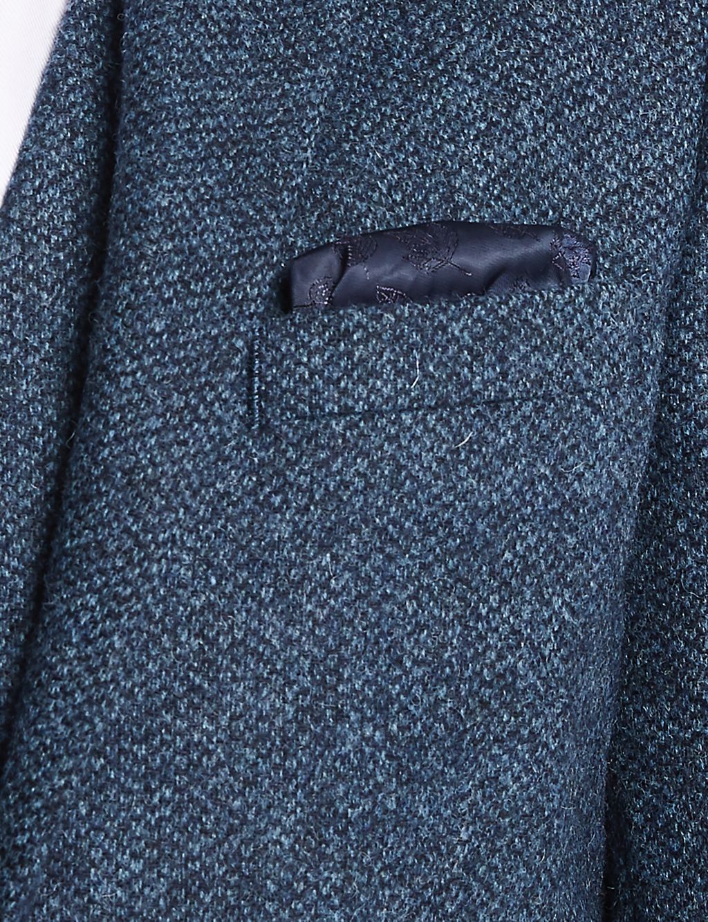 Pure Wool Textured Tailored Fit Jacket 4 of 6