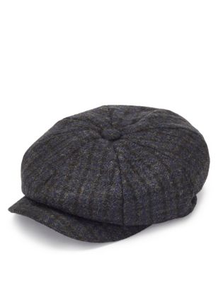 Pure Wool Thinsulate™ Baker Boy Flat Cap with Stormwear™ Image 1 of 1