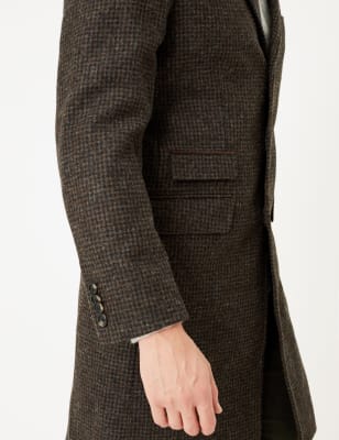 m&s overcoat