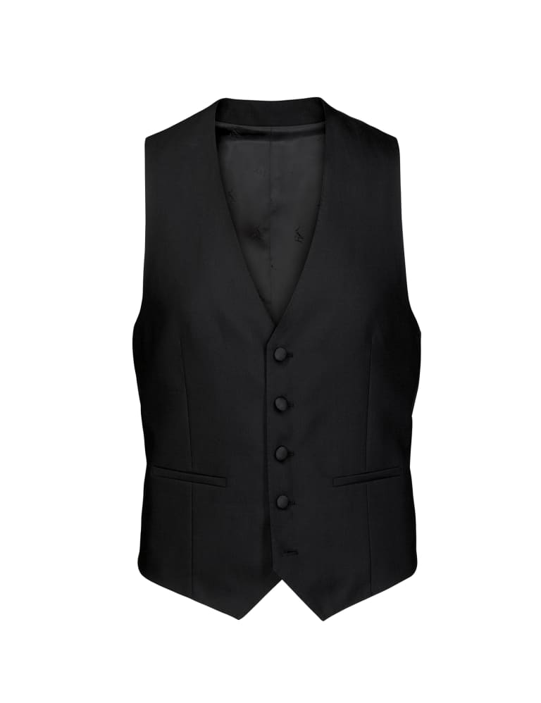M&s cheap black waistcoat