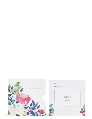 Purple Floral Gift Card Image 2 of 5