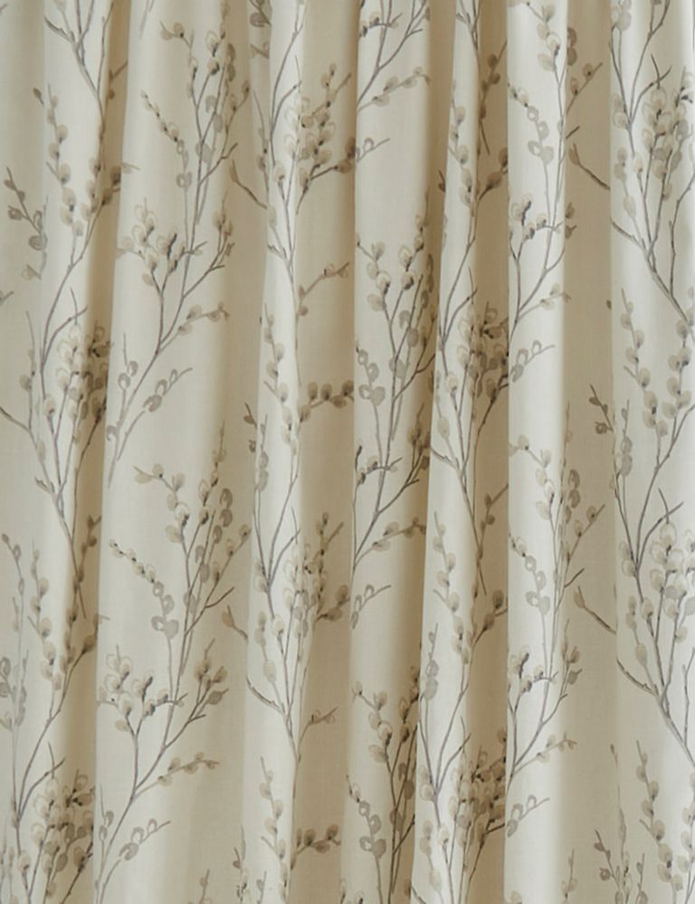 Pussy Willow Pencil Pleat Curtains 2 of 3