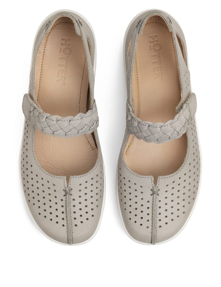 Quake II Leather Mary Jane Shoes Hotter M S