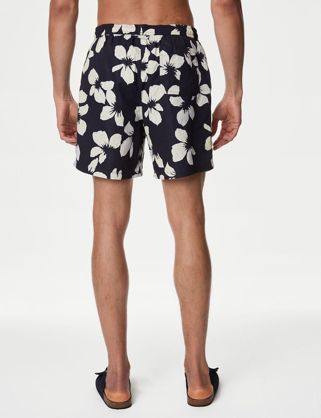 Quick Dry Floral Graphic Swim Shorts 5 of 5