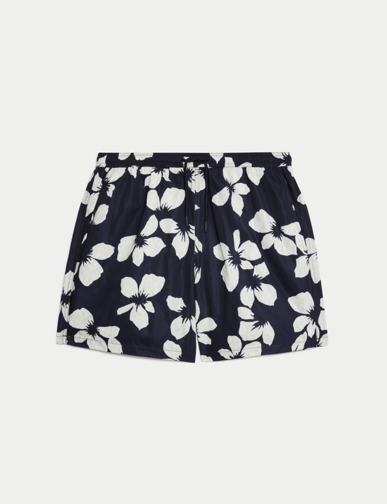 Quick Dry Floral Graphic Swim Shorts 2 of 5