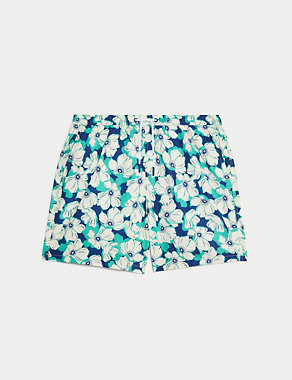 Quick Dry Floral Swim Shorts Image 2 of 5