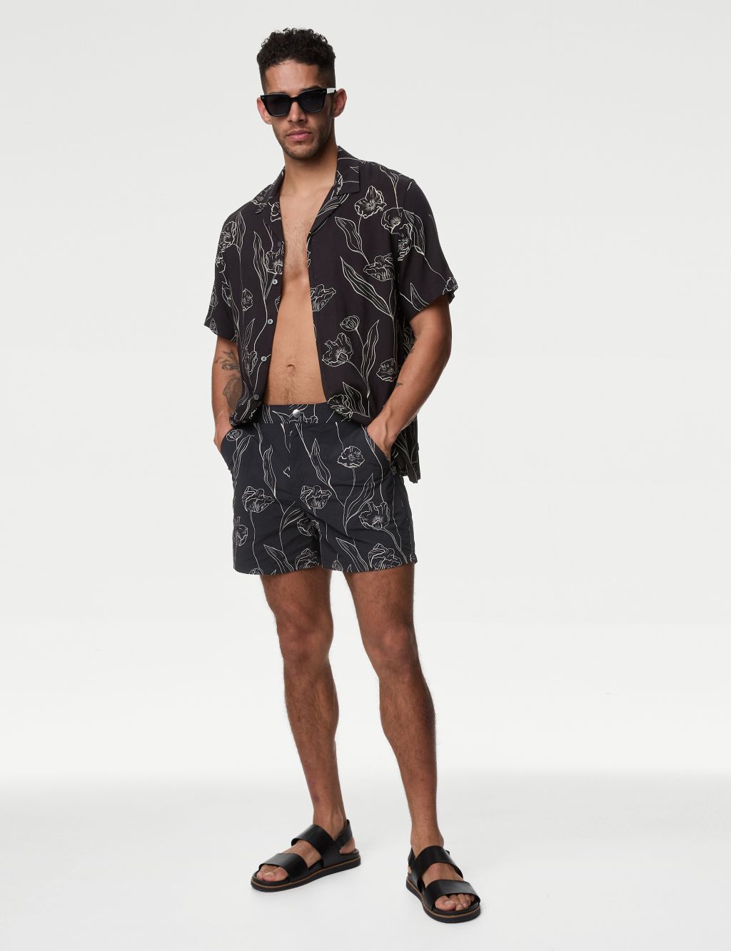 Quick Dry Floral Swim Shorts 4 of 6