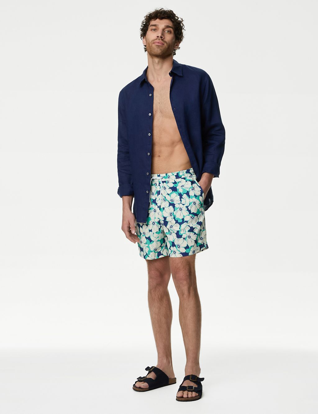 Quick Dry Floral Swim Shorts 4 of 5
