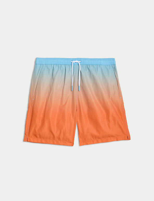 Quick Dry Ombre Swim Shorts Image 1 of 1