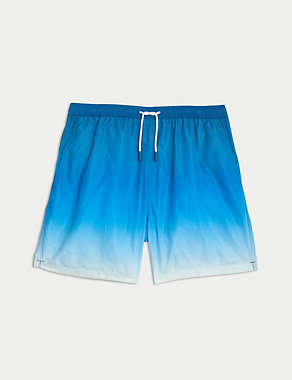 Quick Dry Ombre Swim Shorts Image 2 of 5