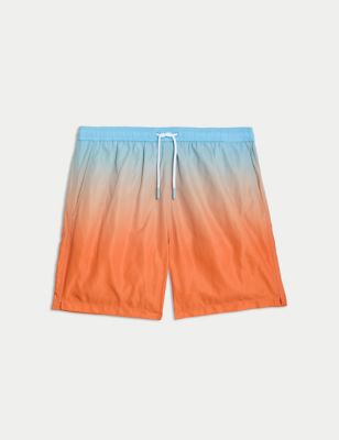 Quick Dry Ombre Swim Shorts Image 2 of 5