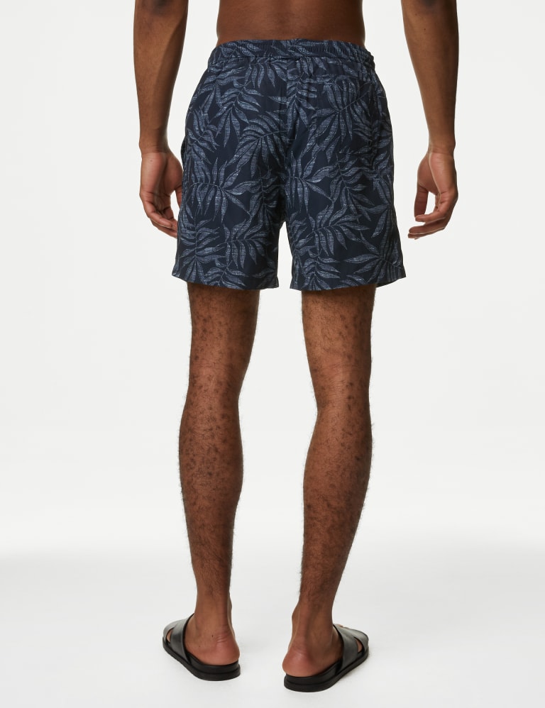 Quick Dry Palm Print Swim Shorts 5 of 5