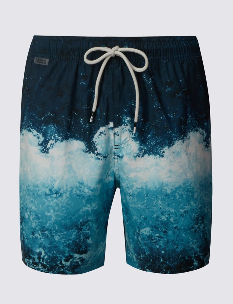 Quick Dry Printed Swim Shorts 2 of 4