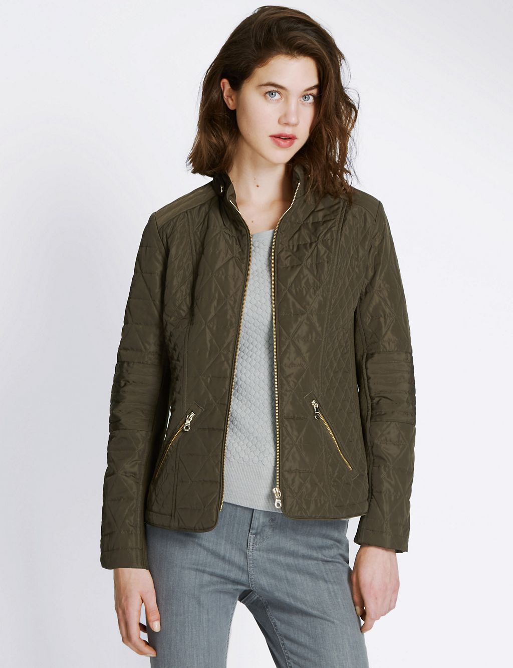 Quilted Biker Jacket with Stormwear™ 3 of 3