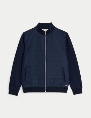 Quilted Bomber Jacket Image 2 of 6