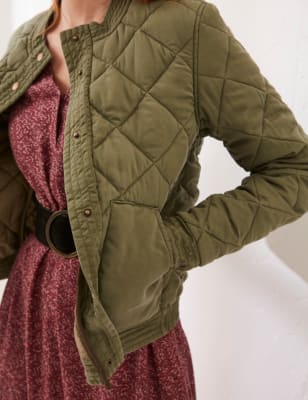 long quilted bomber jacket womens