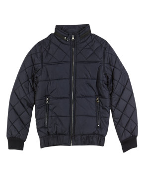 Quilted Bomber Jacket with Stormwear™ (5-14 Years) Image 2 of 5