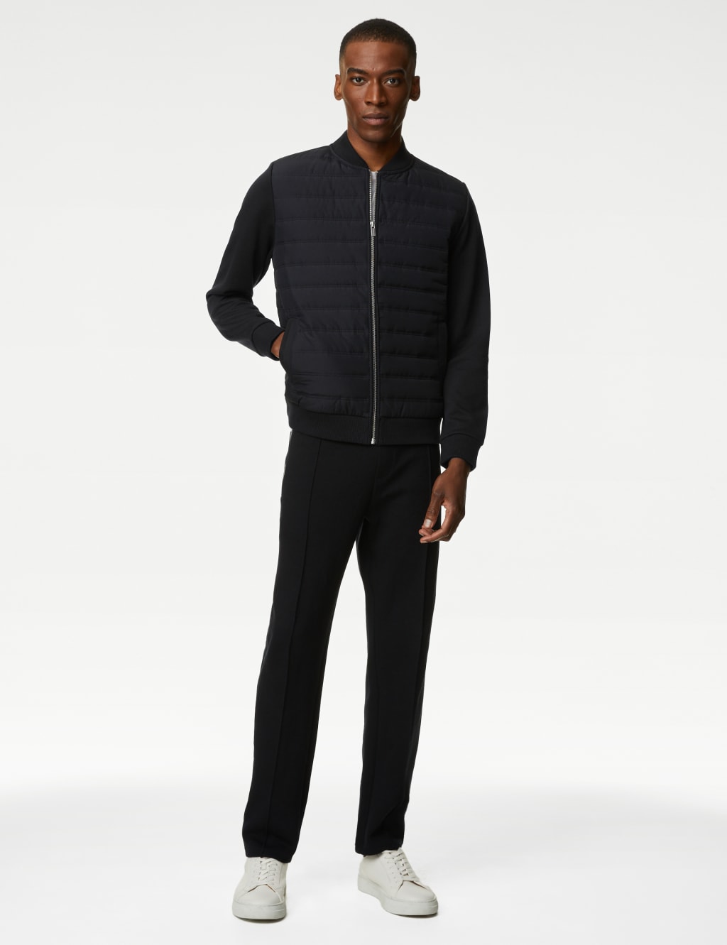 Quilted Bomber Jacket Autograph M S