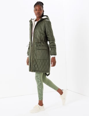 Quilted Borg Lined Parka, Goodmove