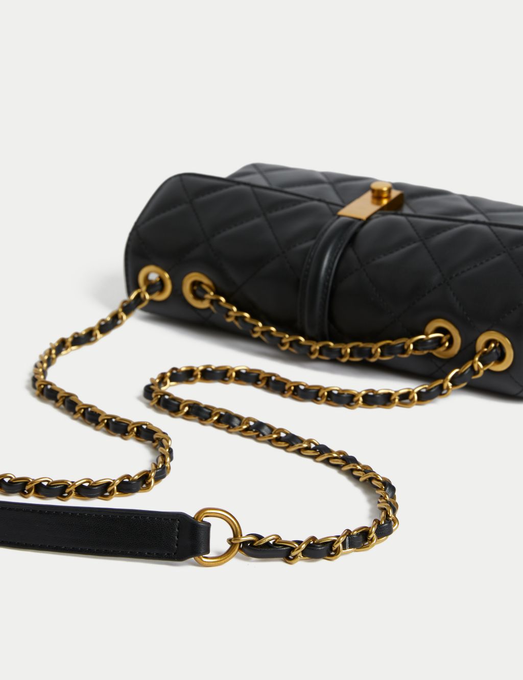 Quilted Chain Strap Cross Body Shoulder Bag | M&S Collection | M&S