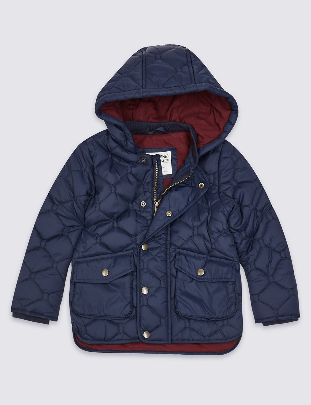 Quilted Coat (3 Months - 7 Years) 1 of 5