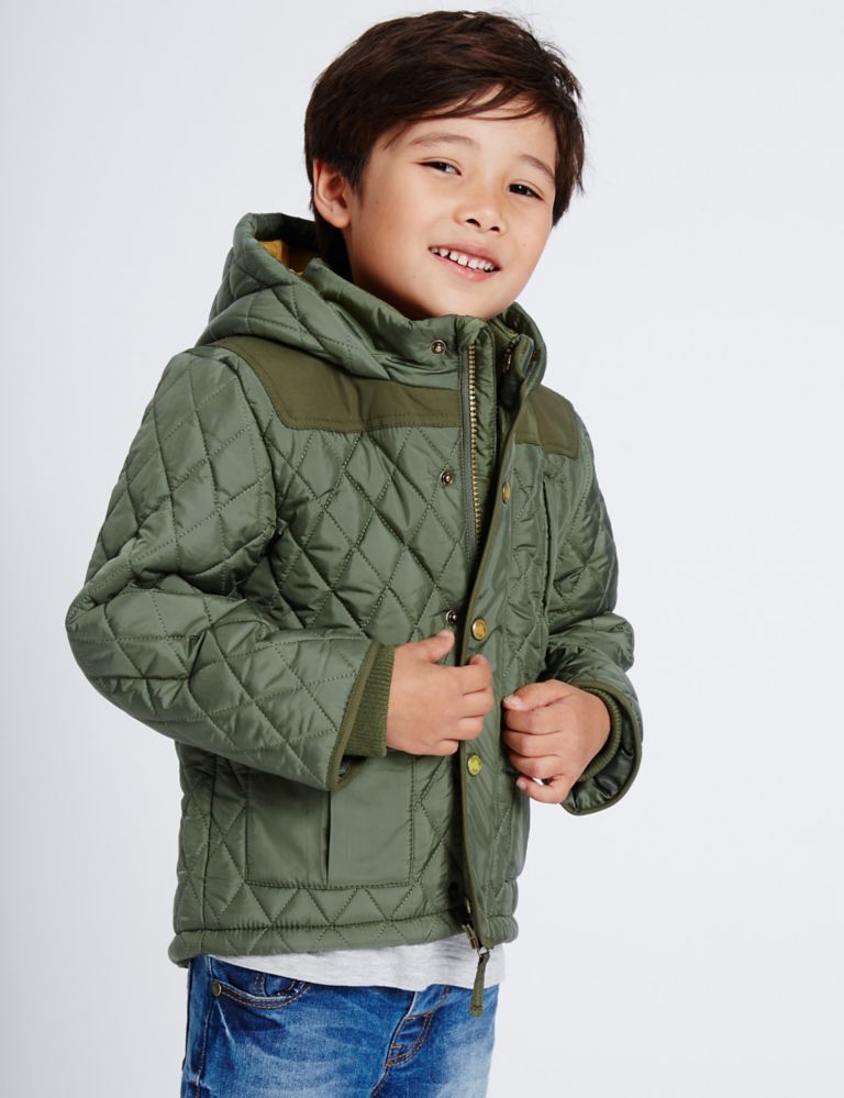Quilted Coat with Stormwear™ (3 Months - 7 Years) 1 of 7