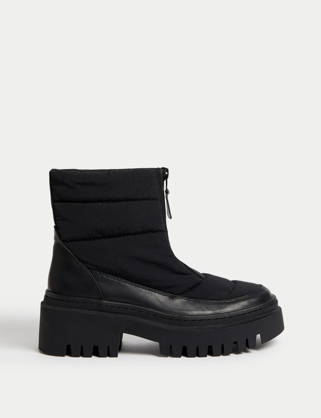 Quilted sale winter boots