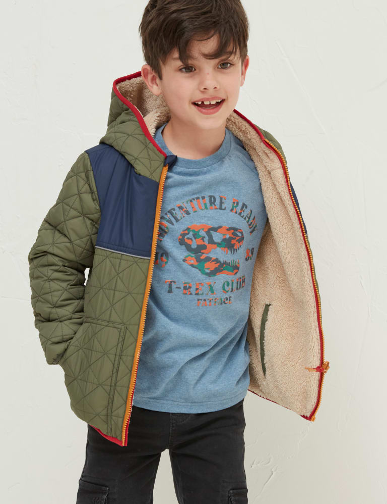 boys fleece lined jacket