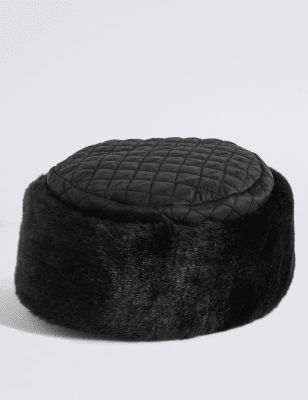 m&s fur hat