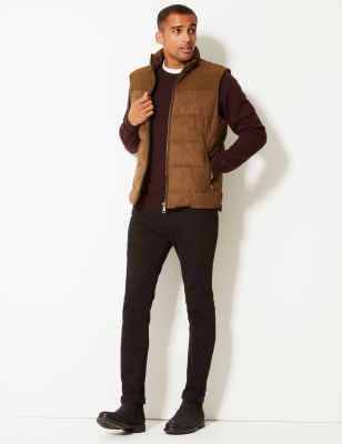 M&s mens fleece on sale gilet