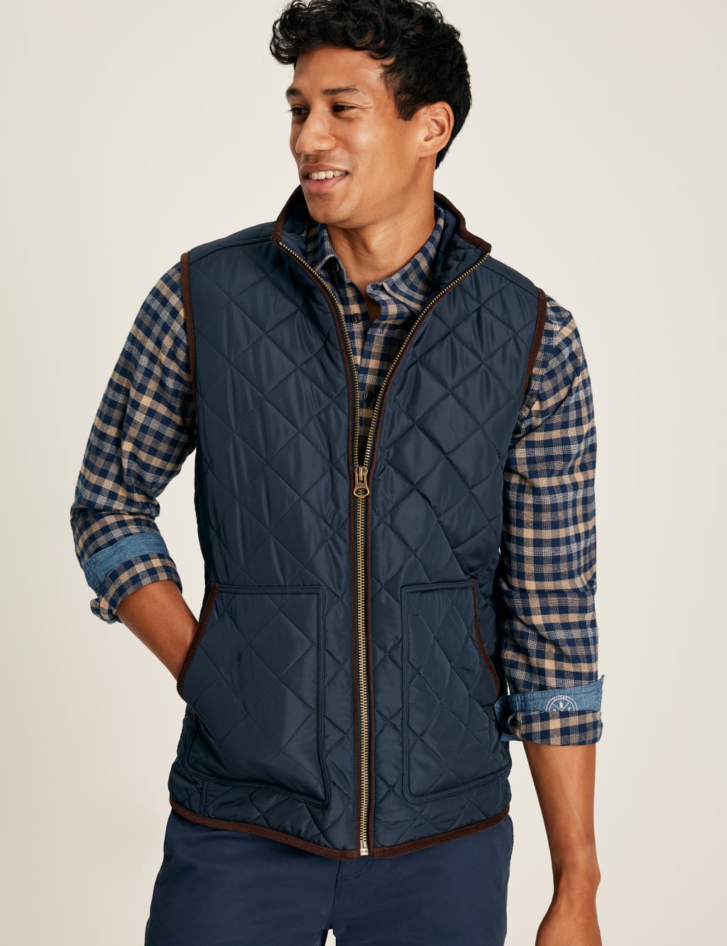 Quilted Gilet Joules M S