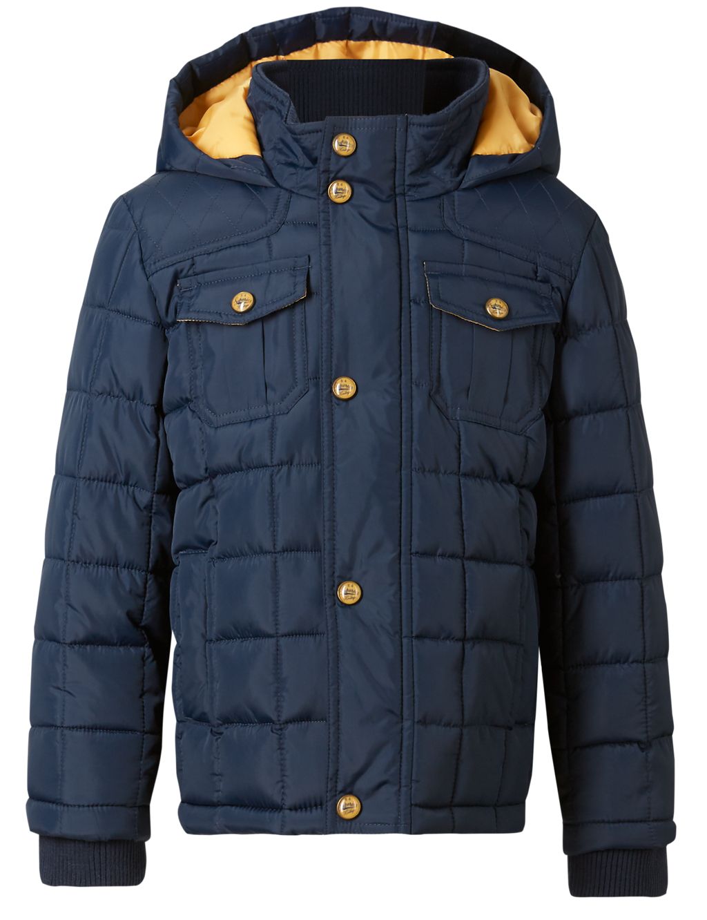 Quilted Hooded Jacket (1-7 Years) 5 of 6