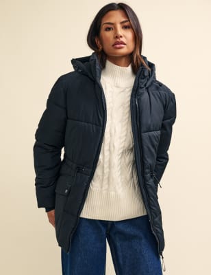 Quilted Hooded Puffer Coat, Nobody's Child