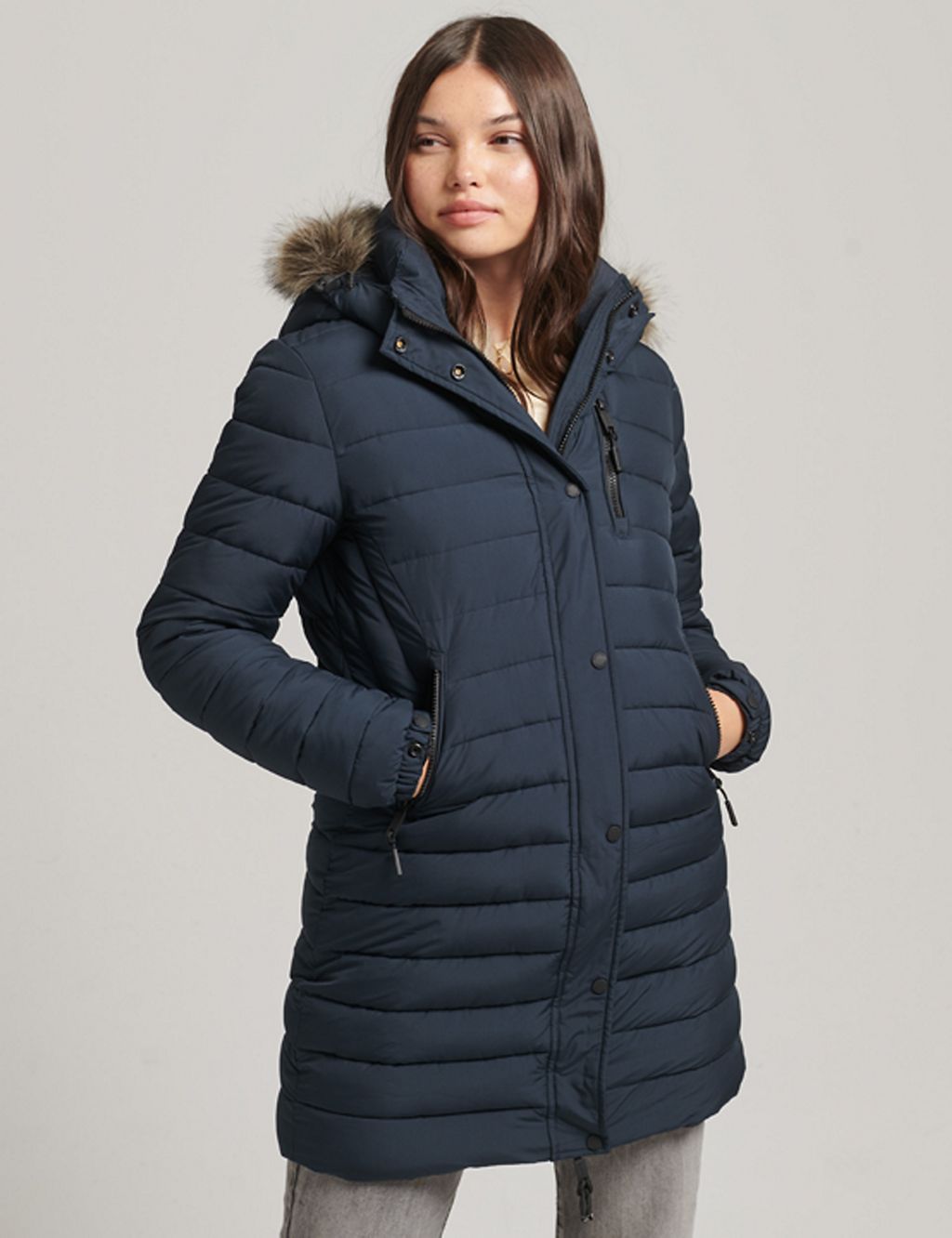 Quilted Hooded Puffer Jacket 2 of 7