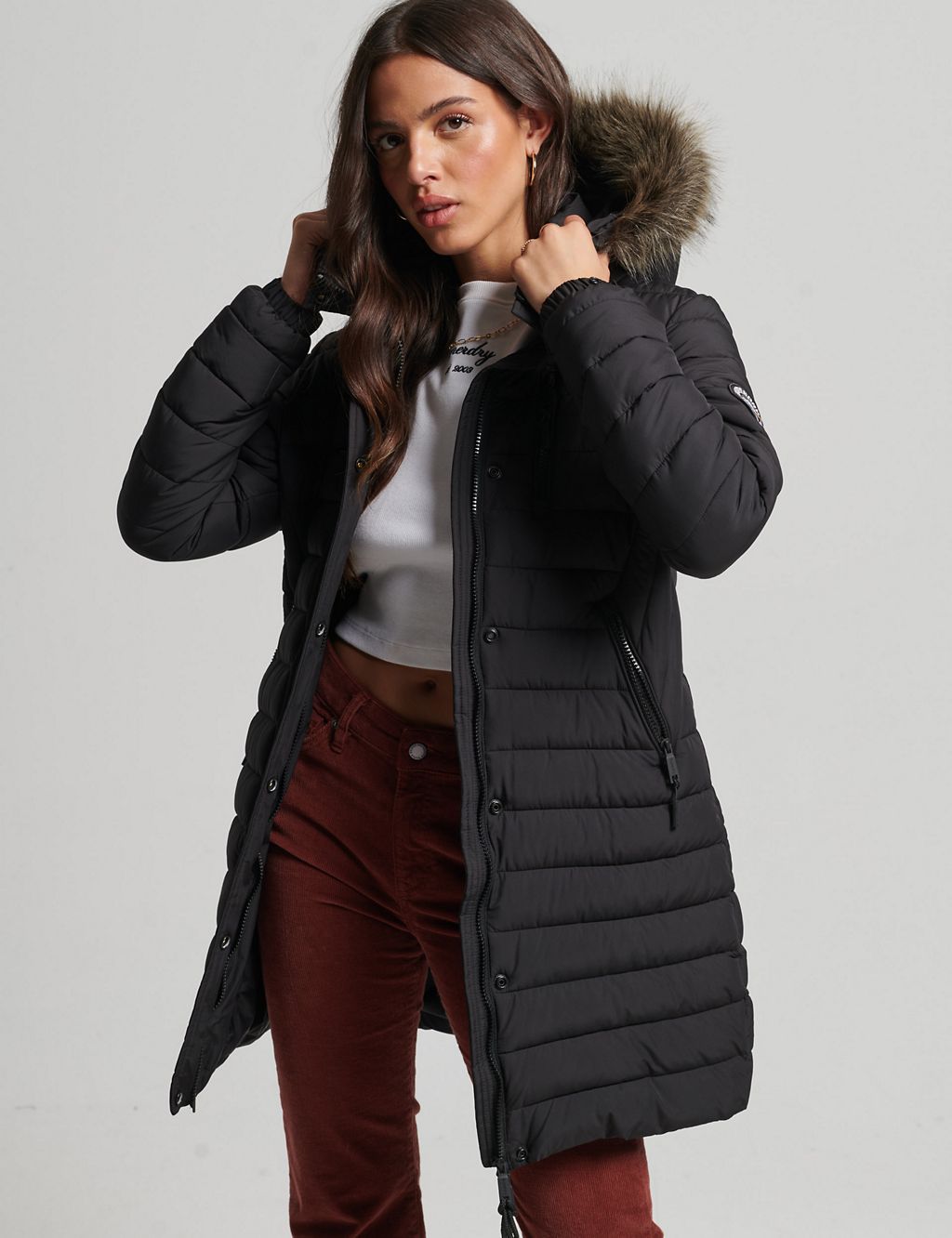 Quilted Hooded Puffer Jacket 7 of 7