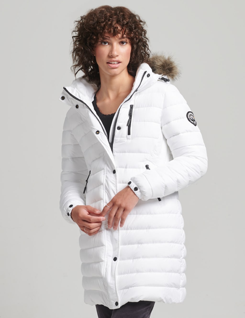 Quilted Hooded Puffer Jacket 2 of 5