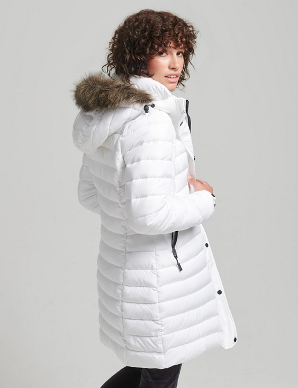 Quilted Hooded Puffer Jacket 4 of 5