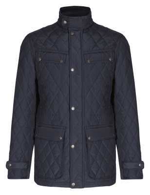 Blue harbour down & feather parka with stormwear clearance