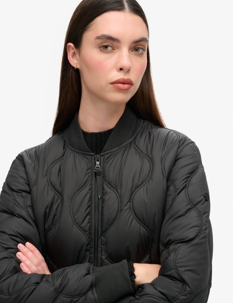 Quilted Lightweight Relaxed Coat