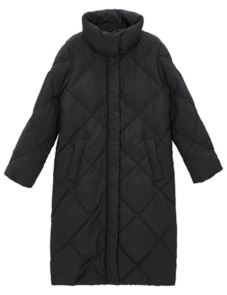 Marks and spencer shop long padded coat