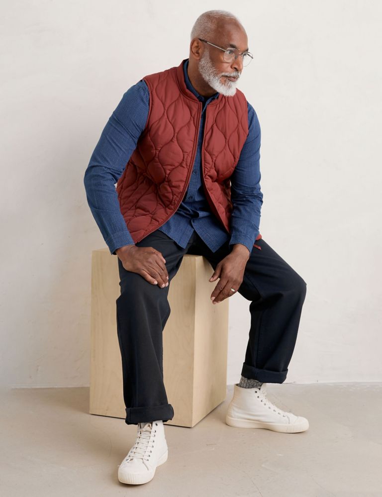 Quilted Padded Gilet 3 of 5