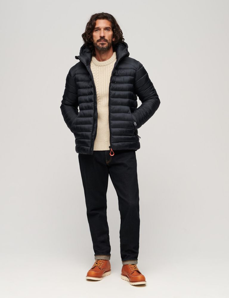 Quilted Padded Hooded Puffer Jacket 3 of 7